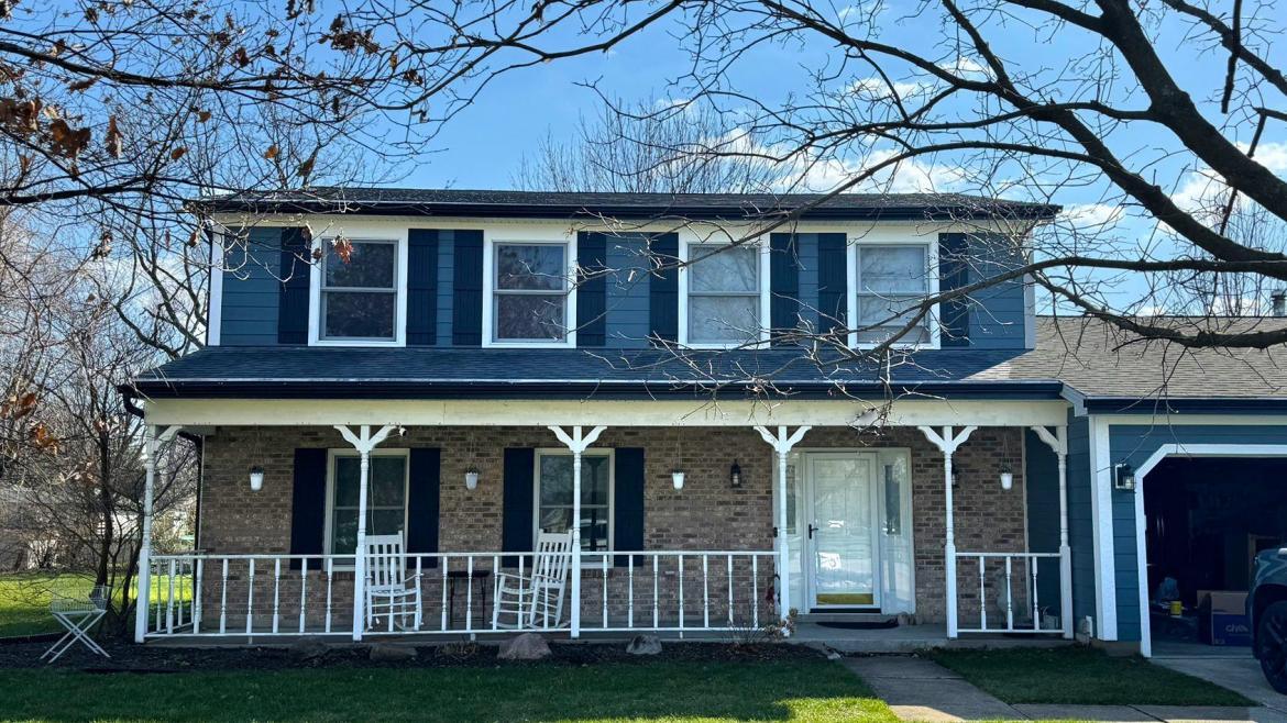 New siding replacement