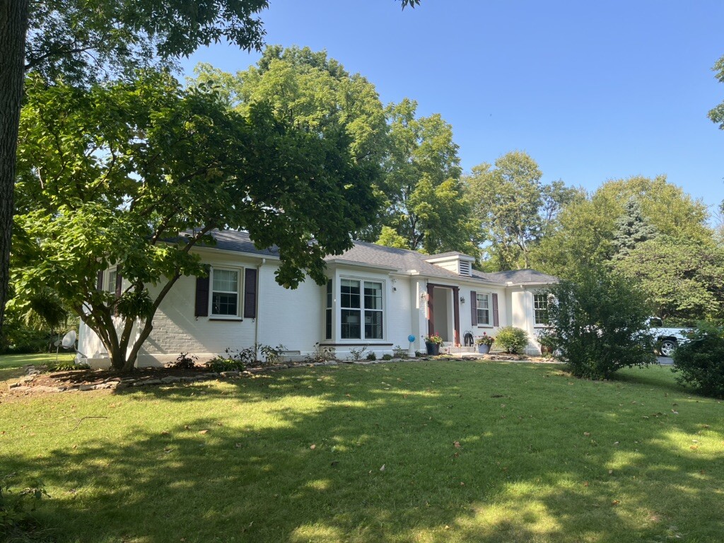 house with new roof replacement