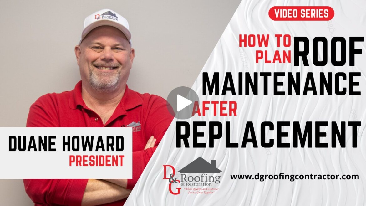 Roof Maintenance After Replacement in Dayton
