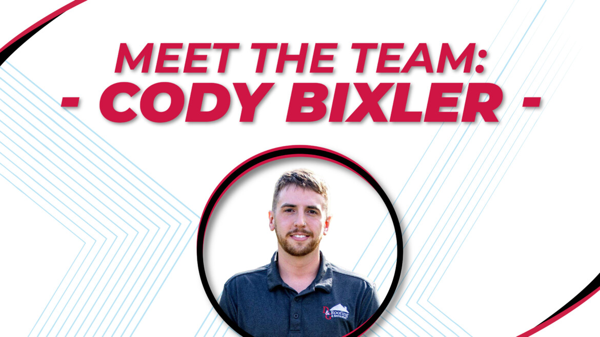 thumbnail of cody bixler for meet the team blogs