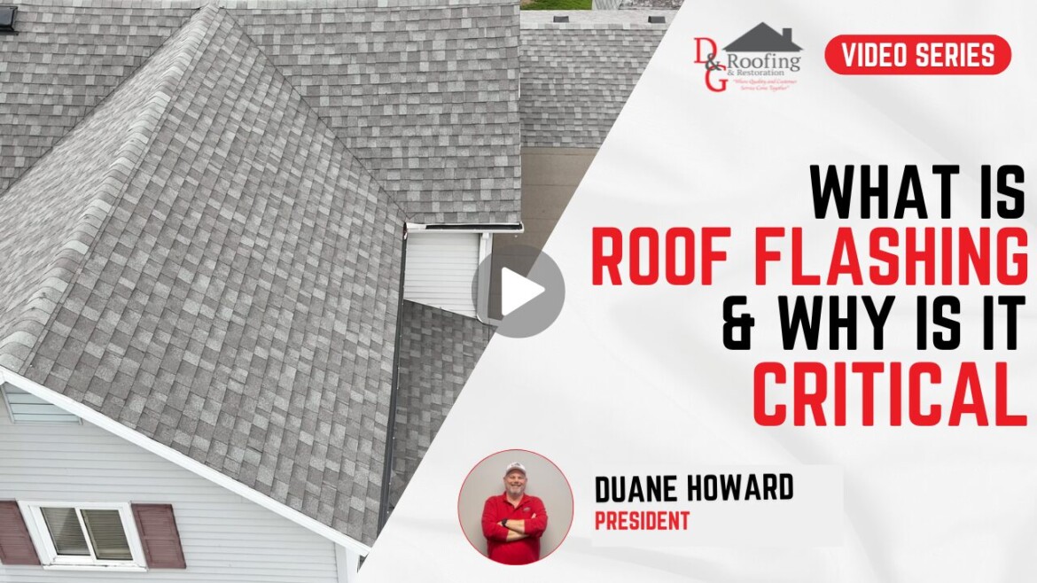 What is roof flashing and why is it critical
