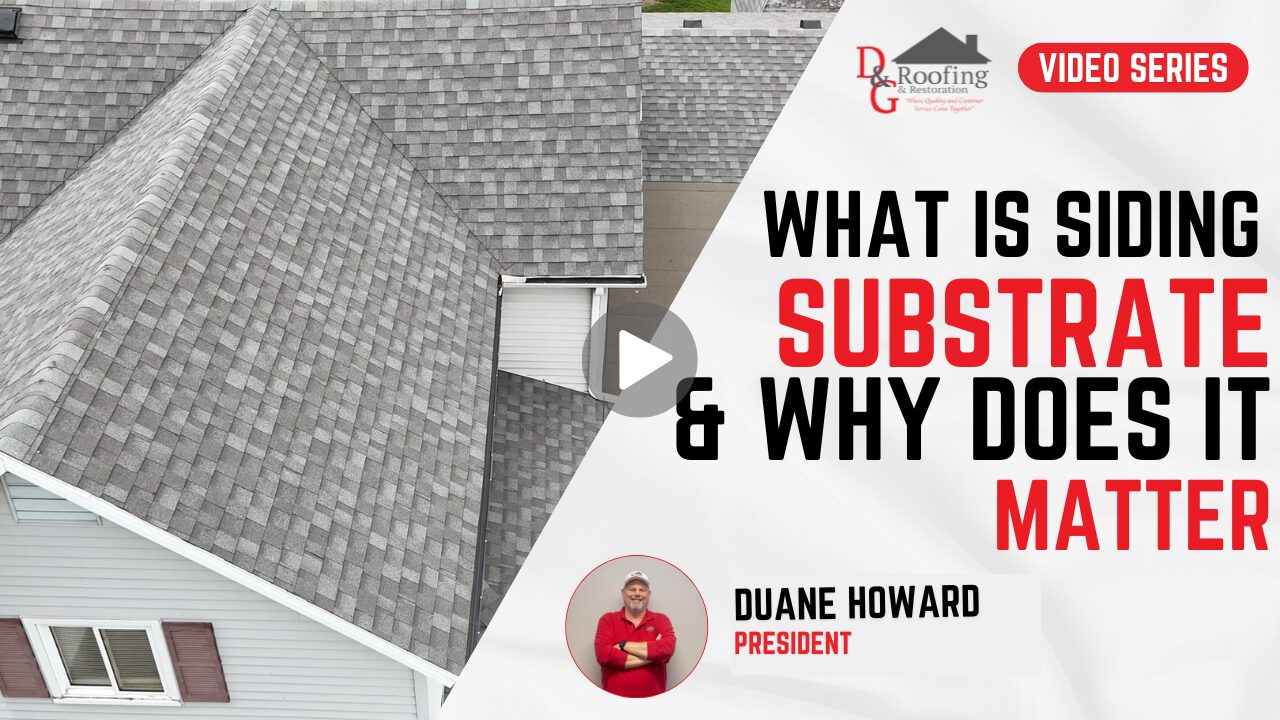 What is siding substrate and why does it matter
